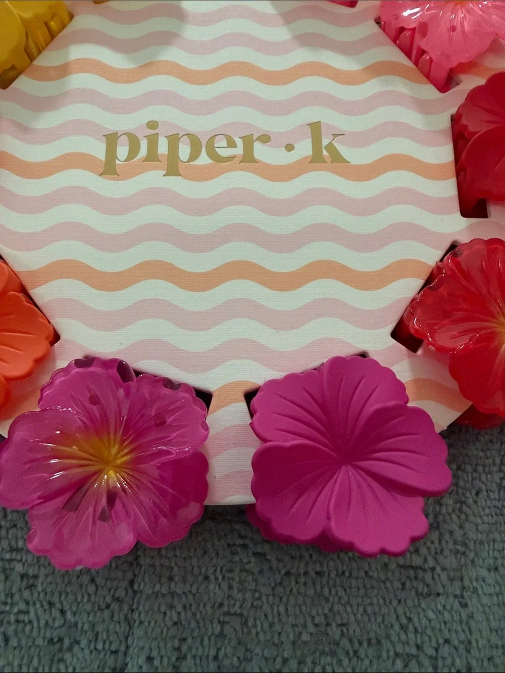 New Piper K Small Flower Hair Clips